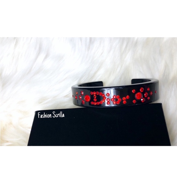 Vintage Dior Y2K Archive Collection Iconic Diamanté Crystal Bangle Bracelet - Picture 3 of 13